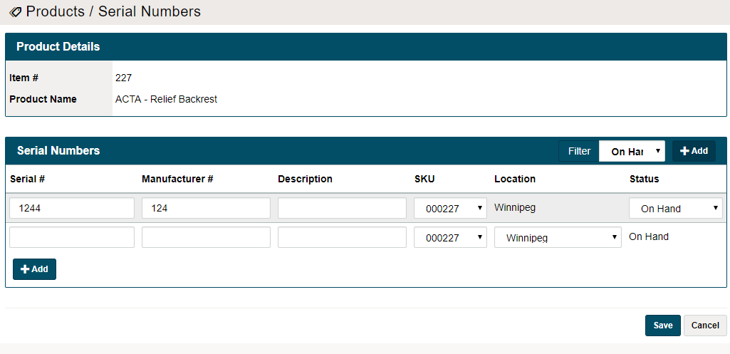 How to Add Serial Numbers to Products – Global Office Software